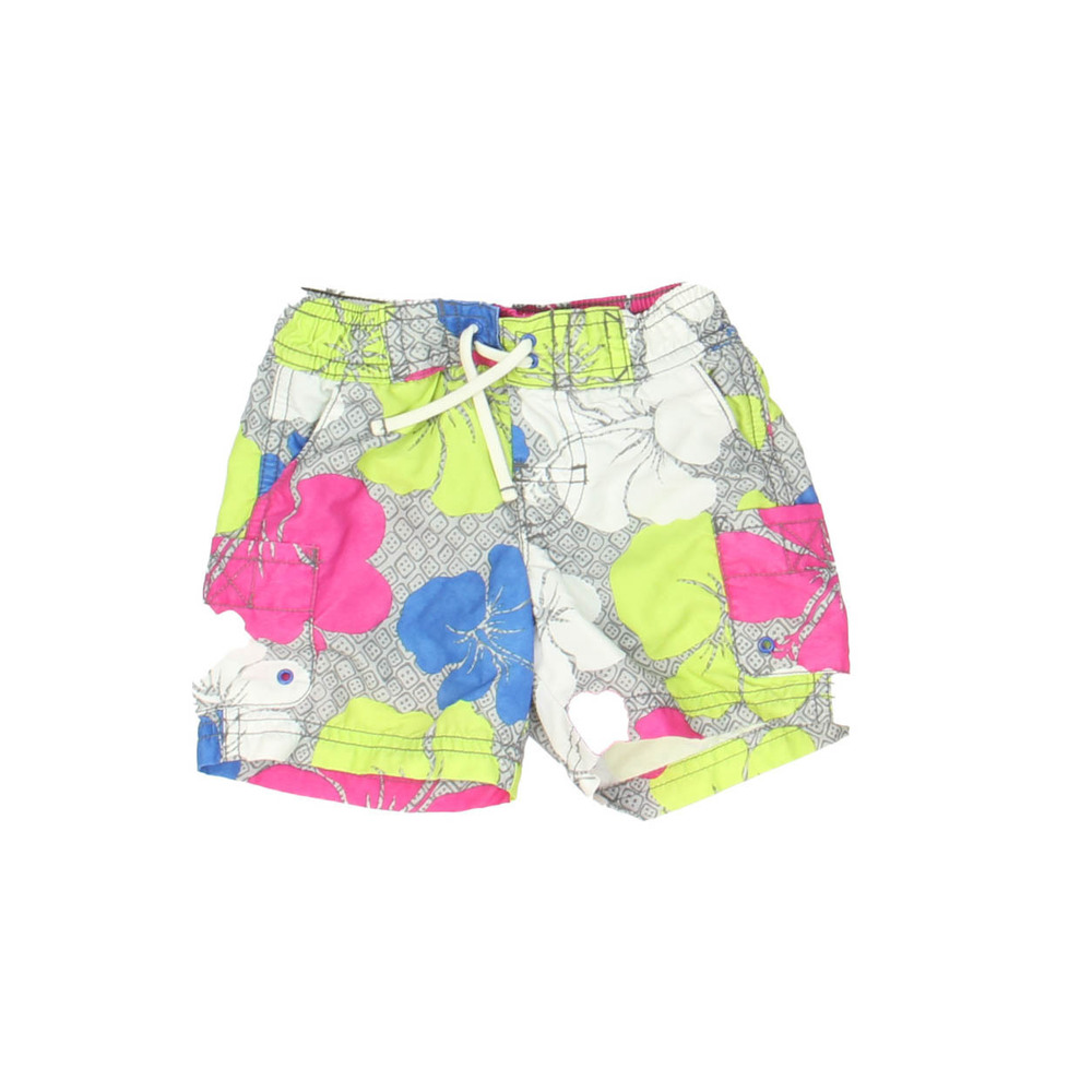 Gap Boys Grey | Floral Trunks size: 6-12 Months
